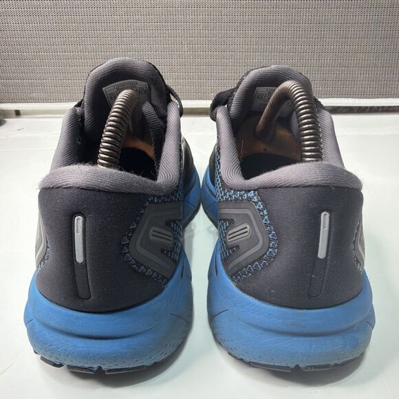 Brooks Ghost 14 Men\'s Cushioned Road Running Shoes Size 9 D Black Blue
